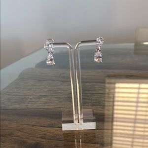 Elegant Silver Drop Earrings